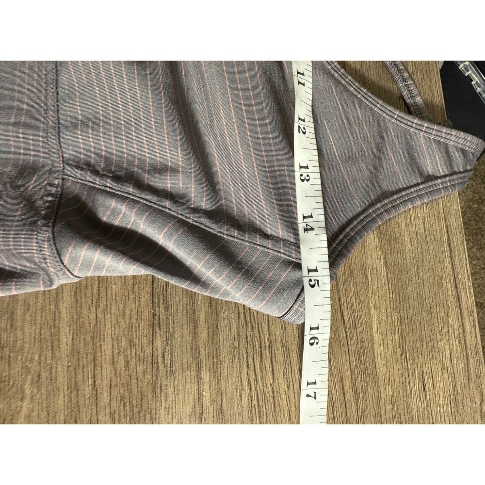 Prana active Dress Womens Medium Striped Strappy Back Built In Bra size M - Picture 6 of 15